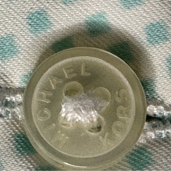 Michael Kors Polka Dot Button Down Shirt Girl's Size 12 - Picture 11 of 11